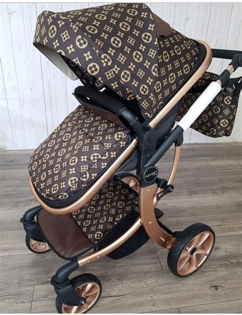 gucci louis vuitton baby stroller